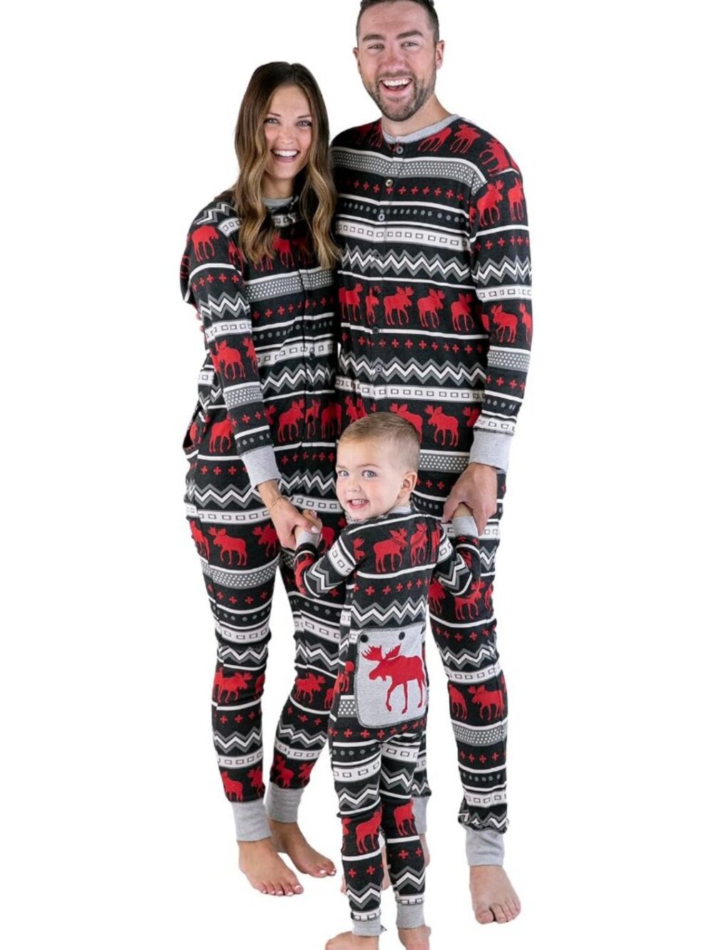 Cozy Matching Christmas Pajamas for Families | Flapjack Onesie PJs Set